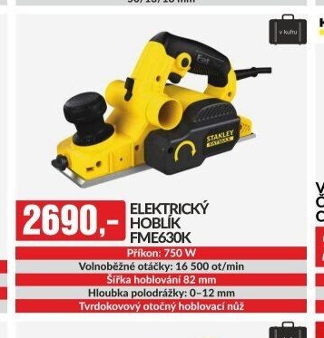 ELEKTRICKÝ HOBLÍK FME630K