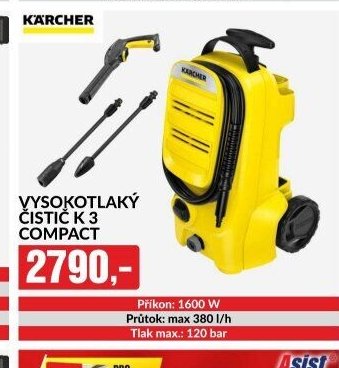 VYSOKOTLAKÝ ČISTIČ K 3 COMPACT