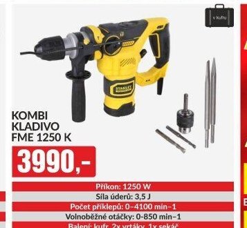 KOMBI KLADIVO FME 1250 K