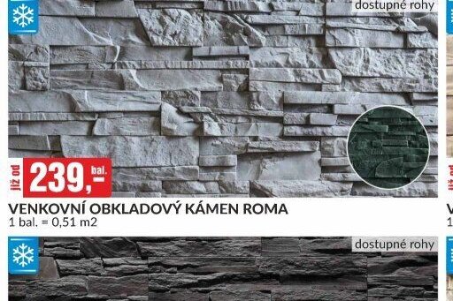VENKOVNÍ OBKLADOVÝ KÁMEN ROMA