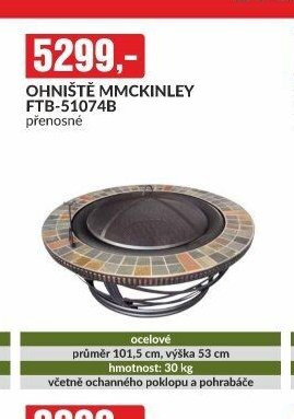 OHNIŠTĚ MMCKINLEY FTB-51074B