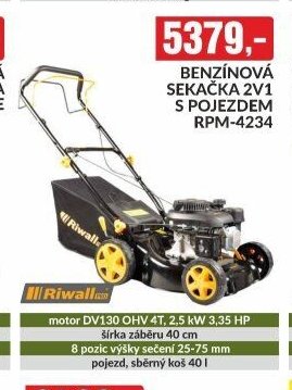 BENZÍNOVÁ SEKAČKA 2V1 S POJEZDEM RPM-4234