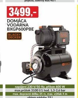 DOMÁCA VODÁRNA BXGP600PBE