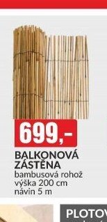 BALKONOVÁ ZÁSTĚNA