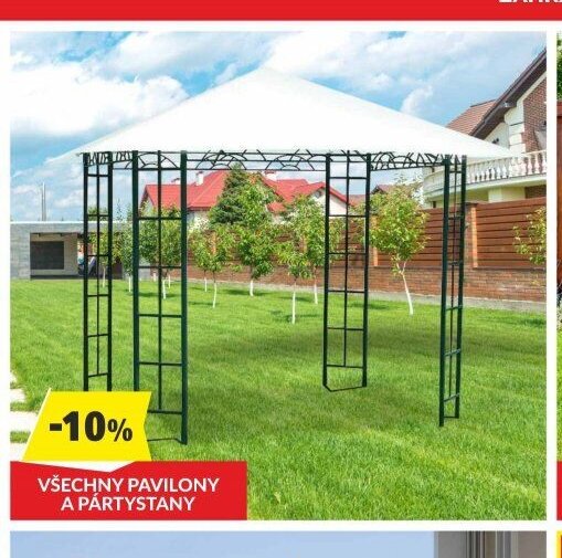 VŠECHNY PAVILONY A PÁRTYSTANY