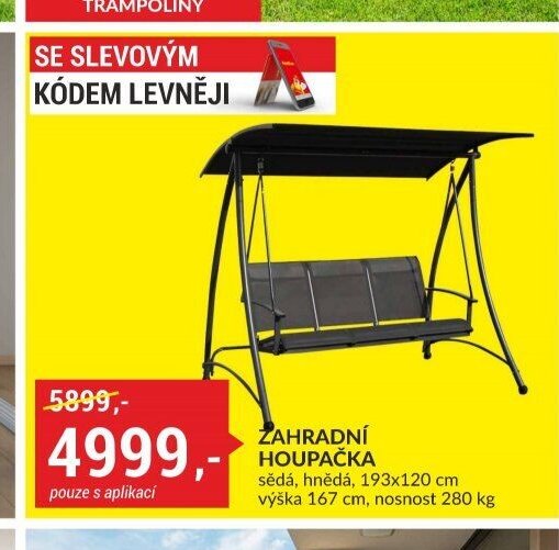 ZAHRADNÍ HOUPAČKA