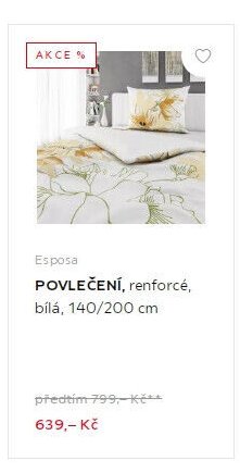 POVLEČENÍ, renforcé, bílá, 140/200 cm
