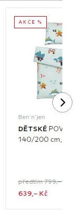 Ben'n'jen DĚTSKÉ POV 140/200 cm