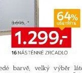 16 NÁSTĚNNÉ ZRCADLO
