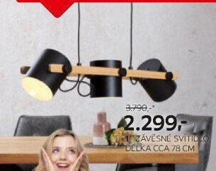 1 ZÁVĚSNÉ SVÍTIDLO