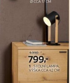 1 STOLNÍ LAMPA