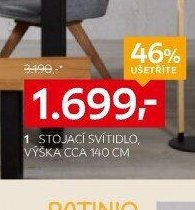 1 STOJACÍ SVÍTIDLO