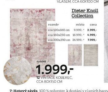 12 VINTAGE KOBEREC, CCA 80X150 CM