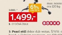 5 Otočná židle