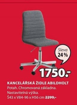 KANCELÁŘSKÁ ŽIDLE ABILDHOLT