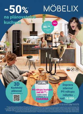 akční leták Möbelix 1.8.2022-14.8.2022