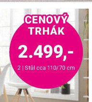 Stůl cca 110/70 cm