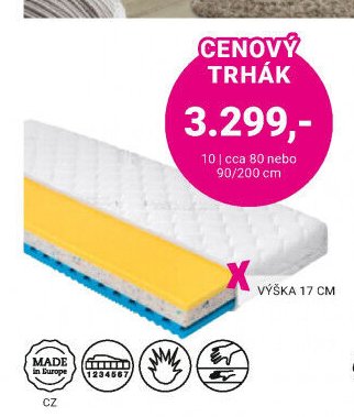 Matrace cca 80 nebo 90/200 cm