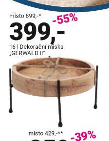 Dekorační miska „GERWALD II“