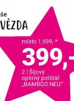 Šijový opěrný polštář BAMBOO NEU