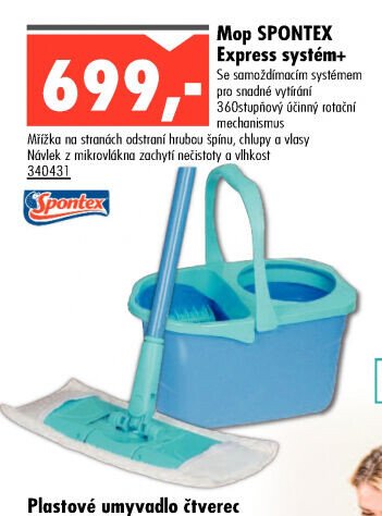 Mop SPONTEX Express systém+