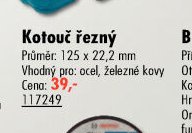 Kotouč řezný