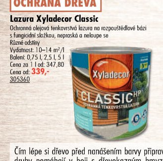 Lazura Xyladecor Classic