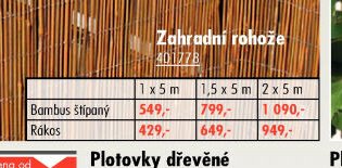 Zahradní rohože