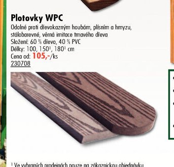 Plotovky WPC