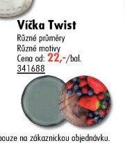 Víčka Twist