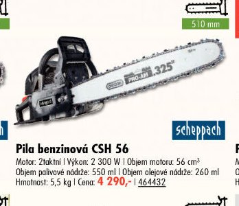 Pila benzínová CSH 56