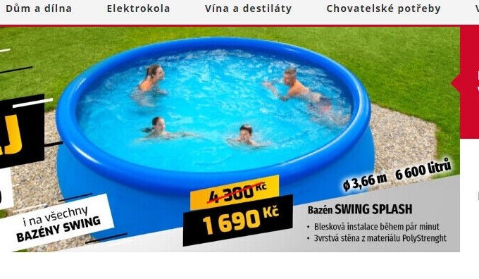 Bazén SWING SPLASH