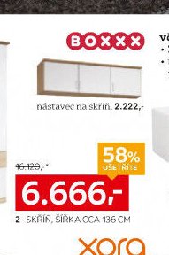 Skříň, šířka cca 136 cm