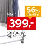POJÍZDNÝ ŠATNÍ VĚŠÁK