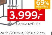 STOJAN NA KVĚTINY