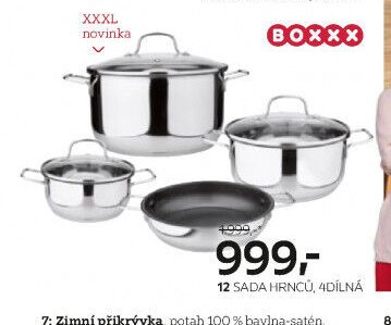 Sada hrnců, 4dílná