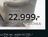 2místná pohovka