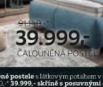 Čalouněná postel