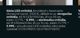 Série LED svítidel