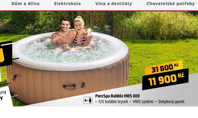 PureSpa Bubble HWS 800