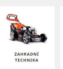 ZAHRADNÍ TECHNIKA