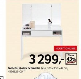 Toaletní stolek Schminki