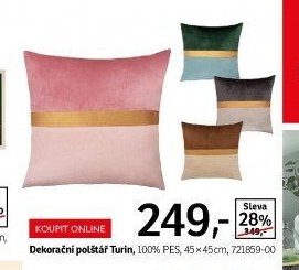 Dekorační polštář Turin