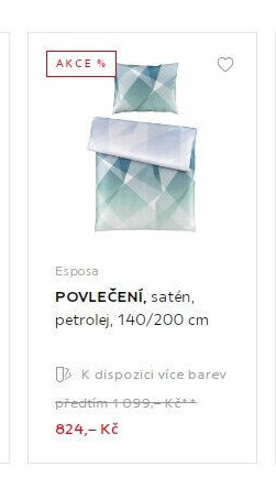 POVLEČENÍ, satén, petrolej, 140/200 cm