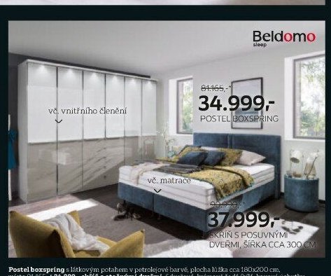 Postel boxspring