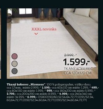 Tkaný koberec Niceness