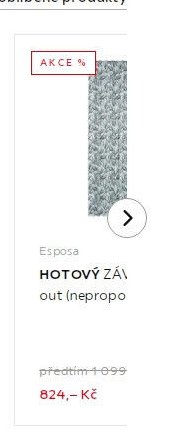 Esposa HOTOVÝ ZÁVĚS, out (nepropo)