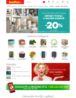 akční leták bauMax 24.8.2022-30.8.2022