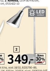 Stolní LED lampa Preto