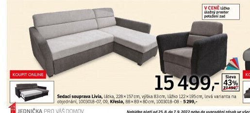 Sedací souprava Livia